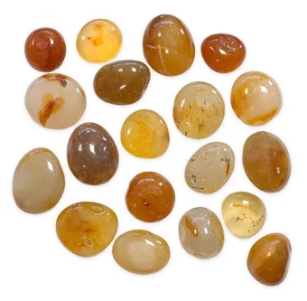 Trommelsteine aus Karneol AB 2–3 cm 250 g