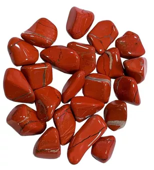 Roter Jaspis A Trommelsteine 2-3cm 250g