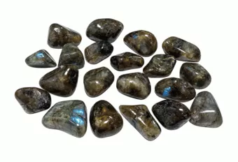 Labradorit A-Qualität Trommelsteine 2-3cm 250g