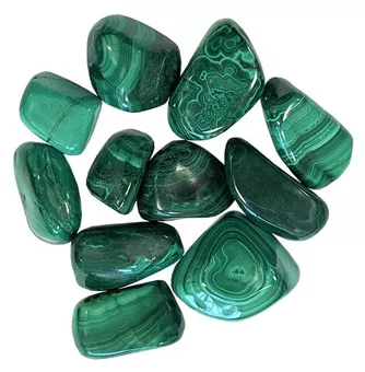 Malachite AA trommelstein 250g