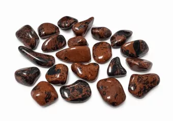 Mahagoni-Obsidian A Trommelsteine 2-3 cm 250 g