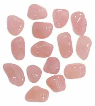 Rosenquarz AA Trommelsteine 2-3cm 250g