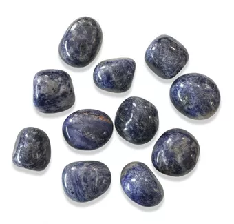 Trommelsteine aus Sodalith AB 250 g