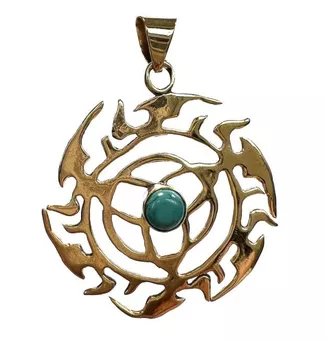 Baum des Lebens Bronze Anhänger 4cm