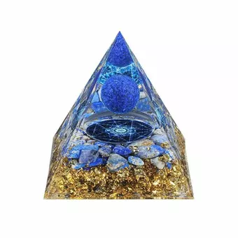 Orgonitpyramide Lapislazuli Metatron