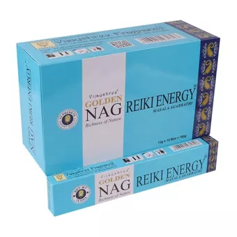 Räucherstäbchen Vijayshree Golden Nag Reiki Energy 15g