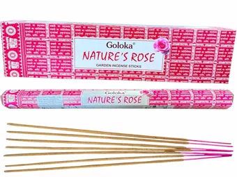 Goloka Rosengarten-Räucherstäbchen 40 cm