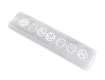 Selenit-Chakra-Lineal 15 cm 100 g