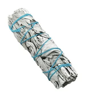 Weißer Salbei aus Kalifornien, Bündel ohne Etikett, 25–30 g, 10 cm