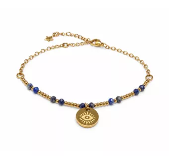 Schutzarmband aus Lapislazuli A – Schutzauge