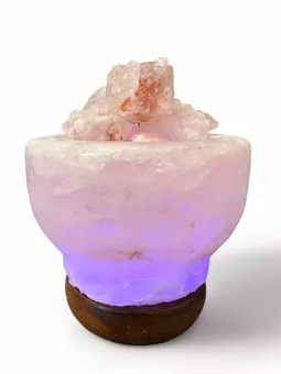 Himalaya-Salzlampe USB-Schüssel 9 cm