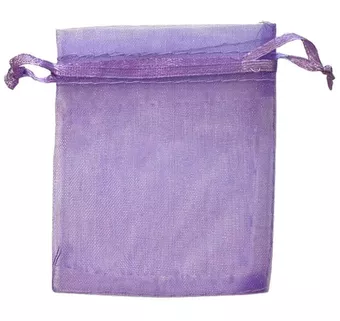 Organzabeutel 7x9cm Hellviolett (Packung à 100 Stück)