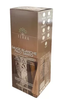 Terra White Sage und Palo Santo Weihrauch ohne Kohle 12 g