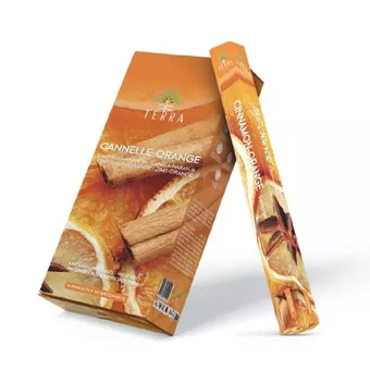 Terra Cinnamon Orange Hexa Weihrauch ohne Holzkohle 30gr