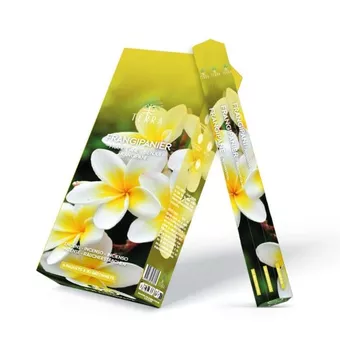 Terra Frangipani Hexa Räucherstäbchen ohne Holzkohle