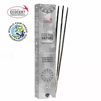 Perma Nature Ceremonia Weißer Salbei Ecocert-Fair-Trade-zertifiziert 15g