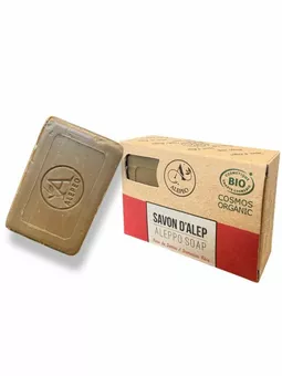 Seife von Alep Damaskus-Rose 100g - ECOCERT