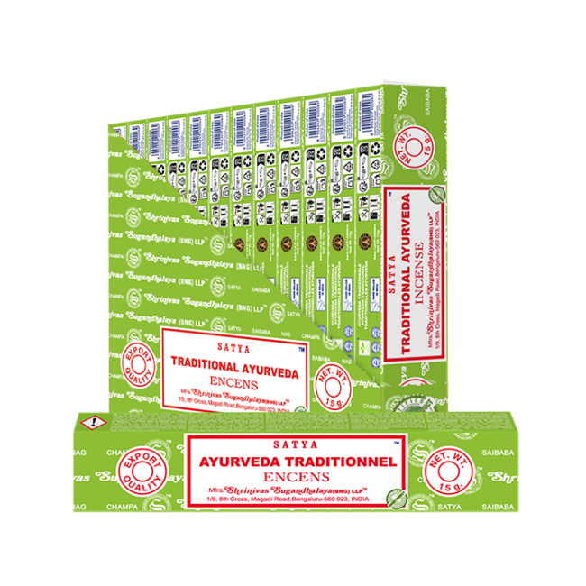 Satya Traditional Ayurveda Masala Räucherstäbchen 15g
