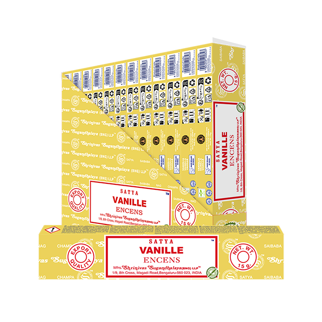 Räucherstäbchen Satya Vanille 15g