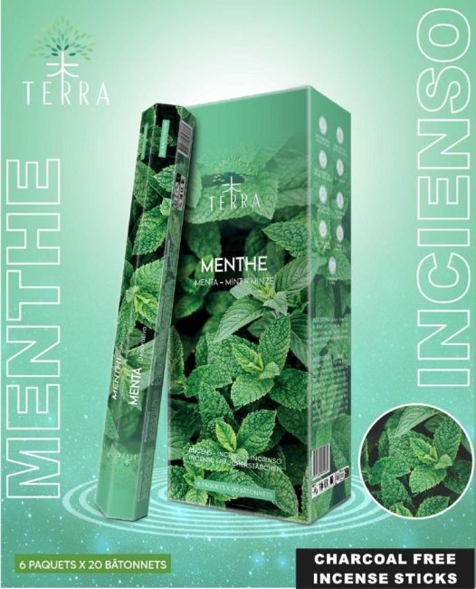 Terra Mint Hexa Weihrauch ohne Holzkohle 30gr