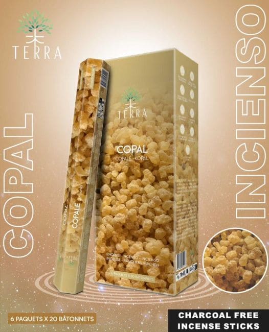 Weihrauch bei Terra Oliban Hexa Weihrauch ohne Holzkohle 30gr|de