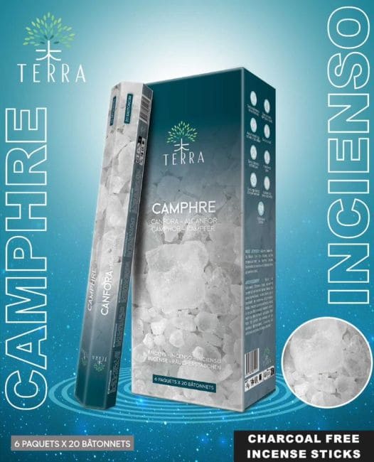 Terra Campher Hexa Weihrauch ohne Holzkohle 30gr