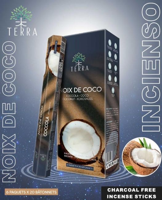 Weihrauch bei Terra Weihrauch Kokosnuss Hexa ohne Holzkohle|de