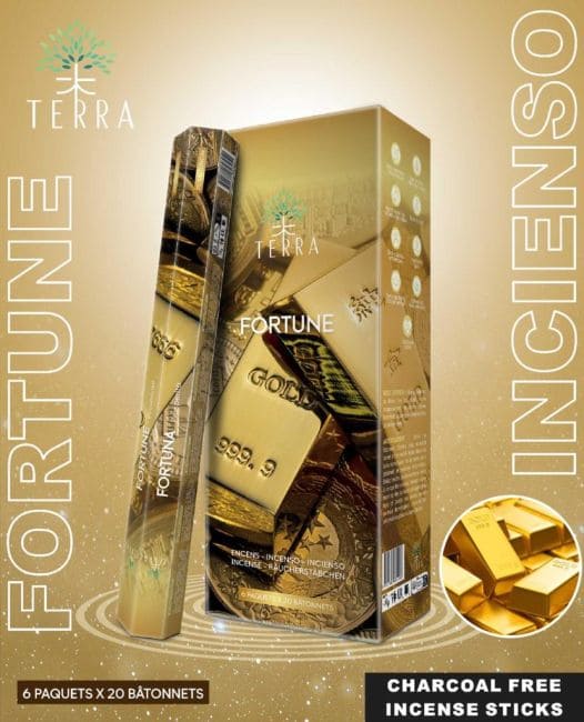 Terra Weihrauch Fortune Hexa ohne Holzkohle 30grs