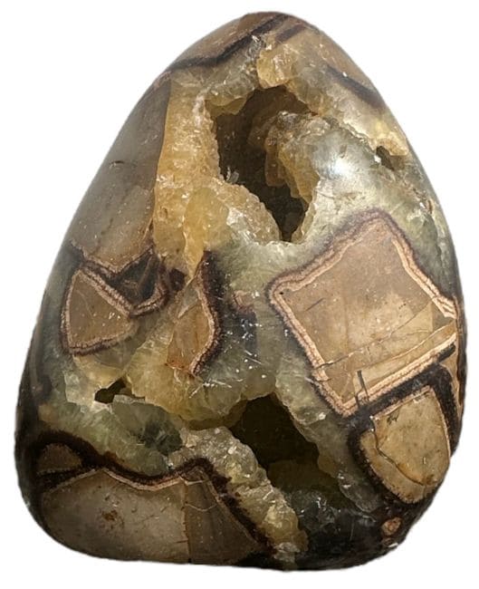 Weihrauch bei Block aus poliertem Septaria 0.715 kg