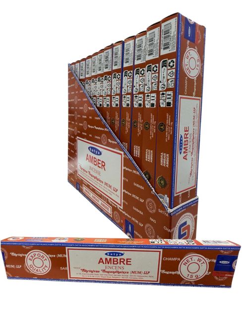 Weihrauch bei Satya Amber Räucherstäbchen 15g 2026