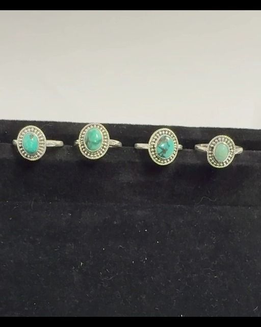 925 Silberring Larimar AA T56