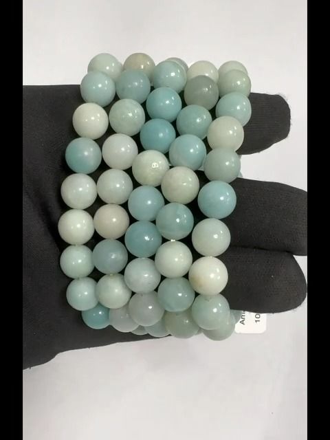 China Amazonite Perlen Armband 10mm