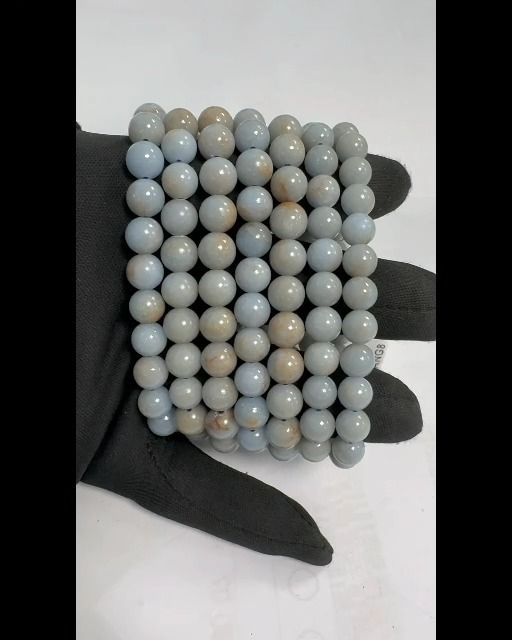 Armband Angelite perles 8mm