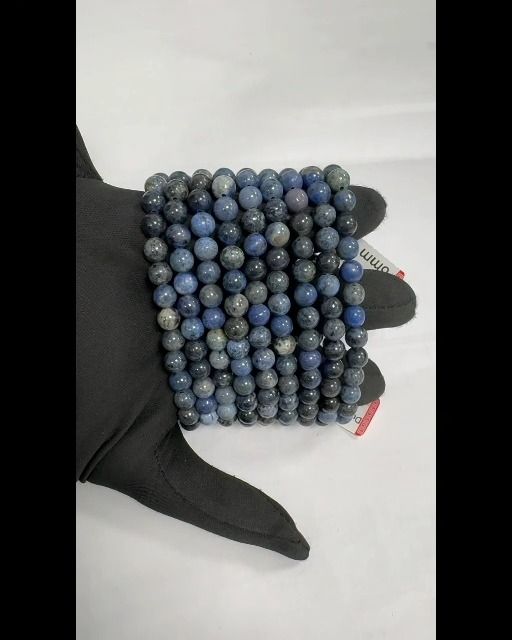 Dumortierit-Armband A-Perlen 6.5-7 mm