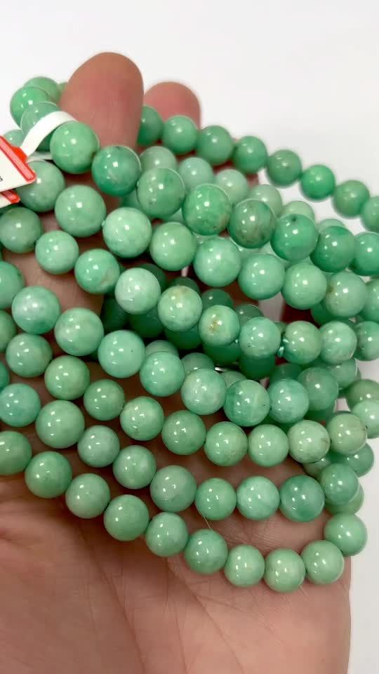 Armband Smaragden AAA pearl 7.5-8.5mm Perlen