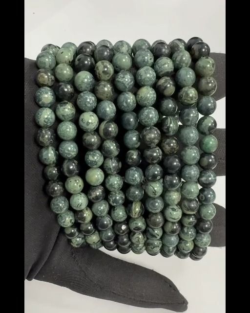 Kambaba-Jaspis-Armbandperlen 6-7 mm