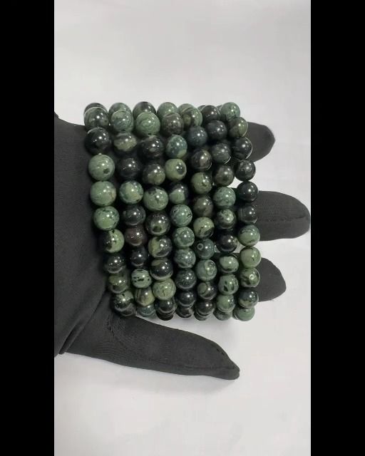 Kambaba Jaspis Armband 8mm Perlen