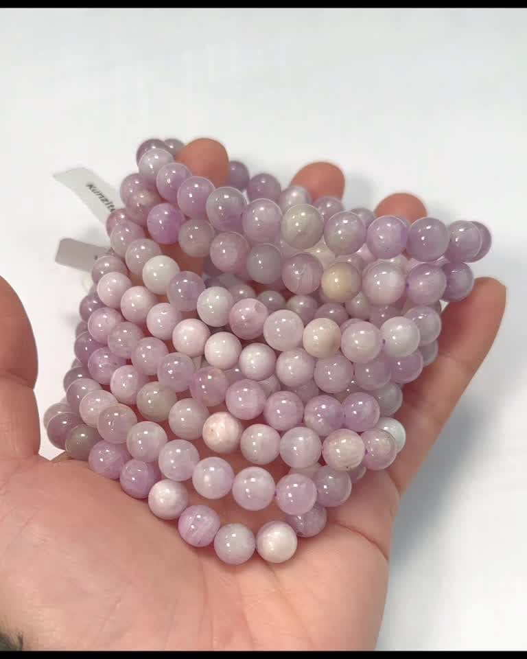 Kunzite Armband A Perlen 8mm