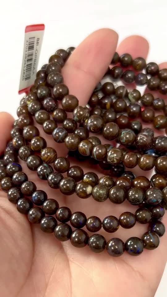 Armband Opale Boulder AA pearl 5-6mm Perlen