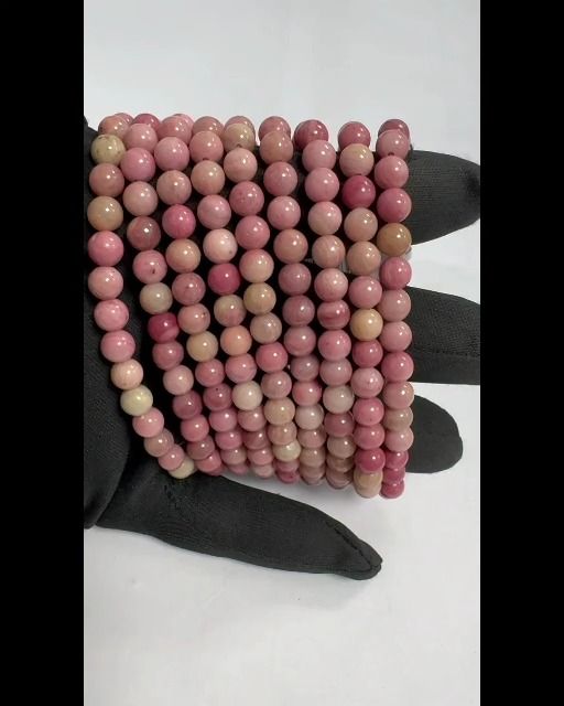 Armband Australischen Rhodonite perles 6mm