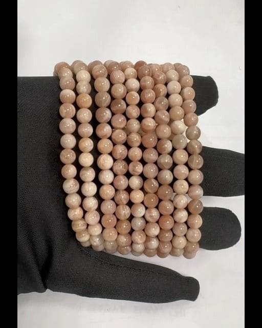Sonnenstein-Armbandperlen 5.5–6.5 mm