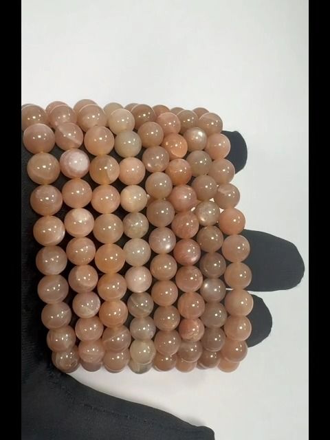 Sonnenstein-Armband A 8–9 mm großen Perlen
