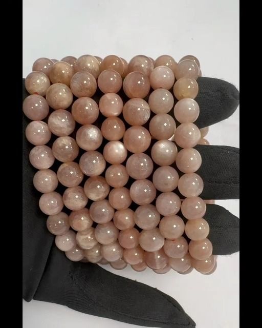 Sonnenstein-Armband AA-Perlen 7,5–8,5 mm