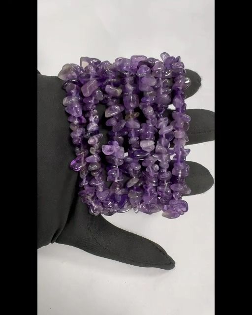 Amethyst A+ Splitterarmband