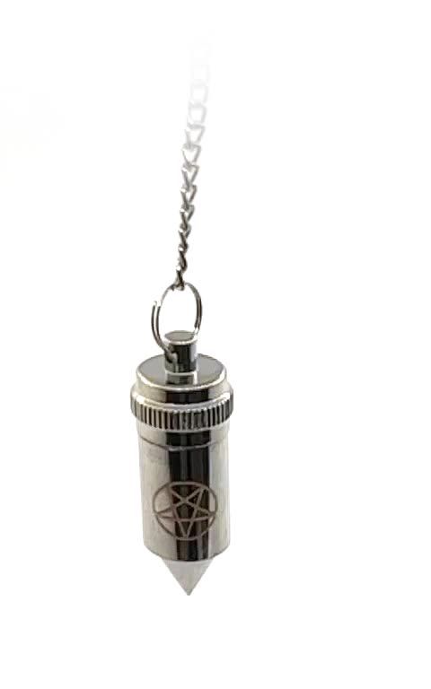 Pendulum Bullet Pentacle aus schwarzem Metall mit Tank