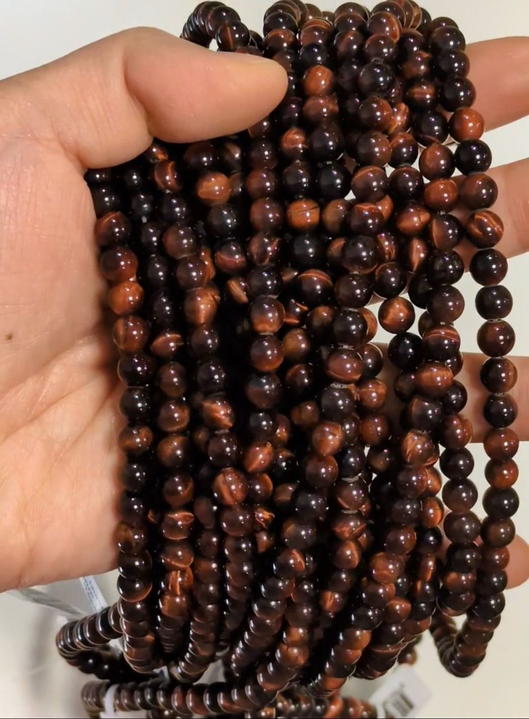 Volltreffer AA Perlen 6mm auf 40cm Faden