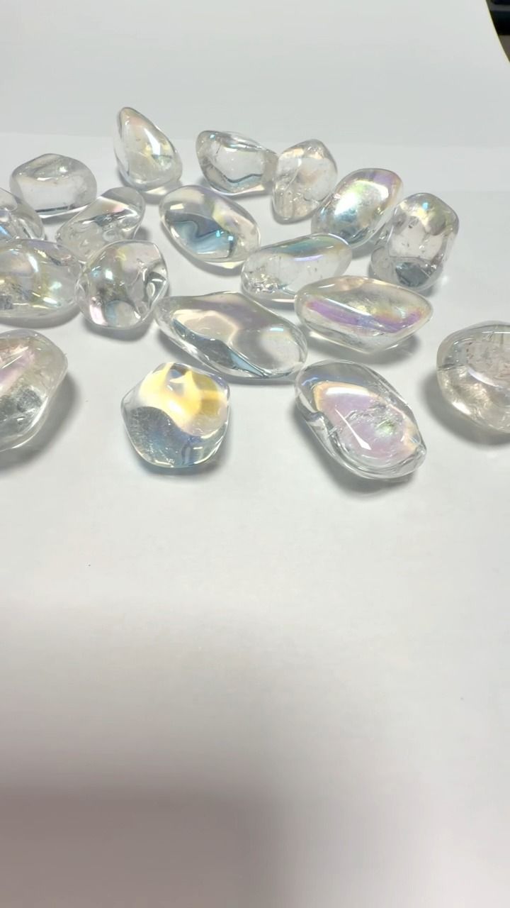 Angel Aura Quarz A Trommelsteine 2-3cm 250g