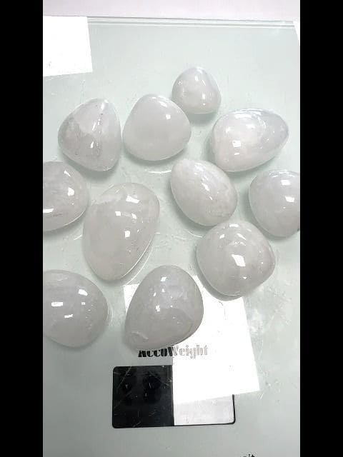 Trommelsteine aus Bergkristall AB 2–3 cm 250 g