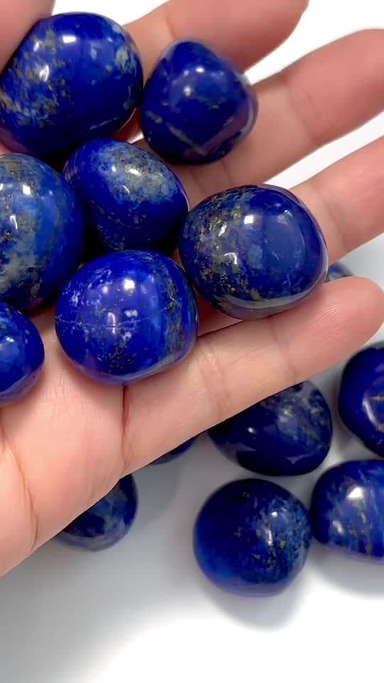 Lapislazuli AA trommelstein 250g